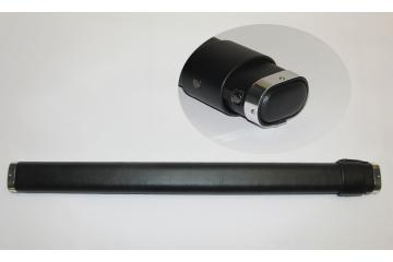 koker ovaal Luxus 1B/1S zwart