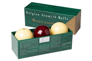 Super Aramith Carambole Ballen Dark Red