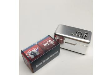 BallTeck krijt in metalen doosje (2 stuks) - assorti kleuren