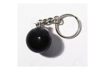 sleutelhanger 25 mm zwart