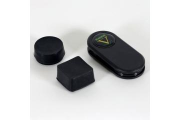 krijthouder Vaula Alligator black