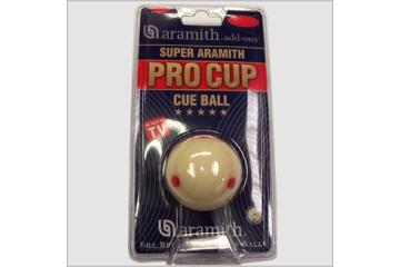 bal wit met rode stippen, Pro Cup cue ball 57.2 mm