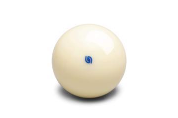 bal wit 57,2 mm Premium blue logo