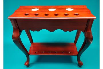 keutafel voor 6 keuen mahonie, DeLuxe