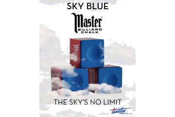 Master Sky/Tournament/Prestige Blue doosje 12 krijtjes